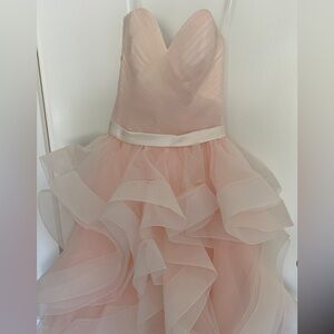 Allure bridal blush wedding dress